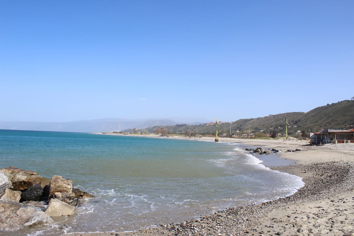 Il mare di Messina, foto di Hermes Carbone