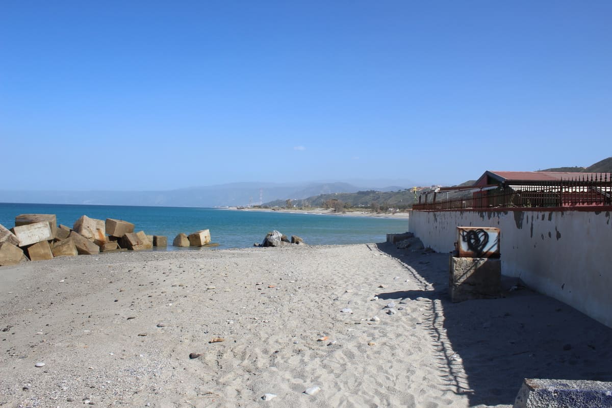 Il mare di Messina, foto di Hermes Carbone