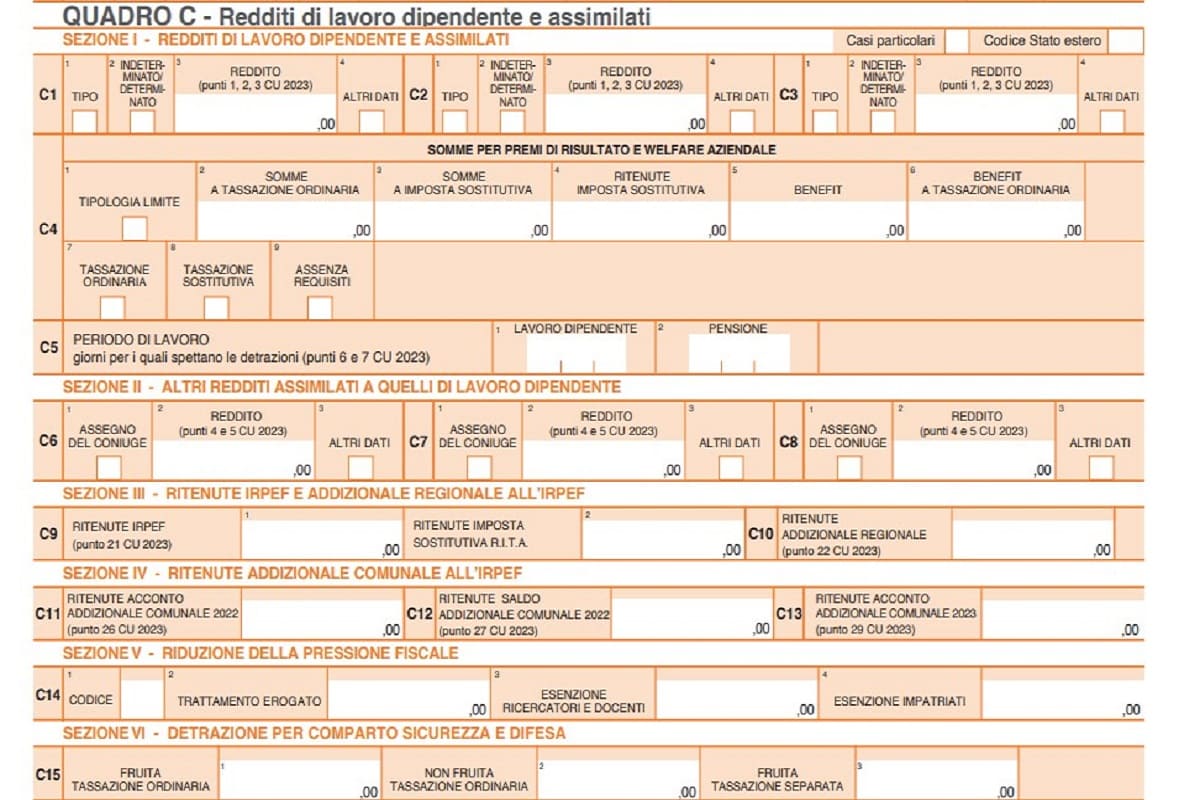 Cosa succede se non si presenta il modello il 730, le info