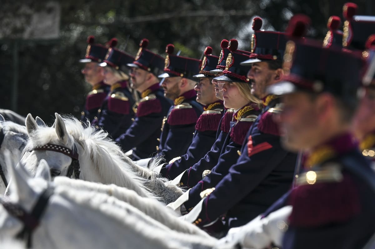 Polizia di Stato - Concorso Fiamme Oro - Polizia a cavallo - foto Imagoeconomica