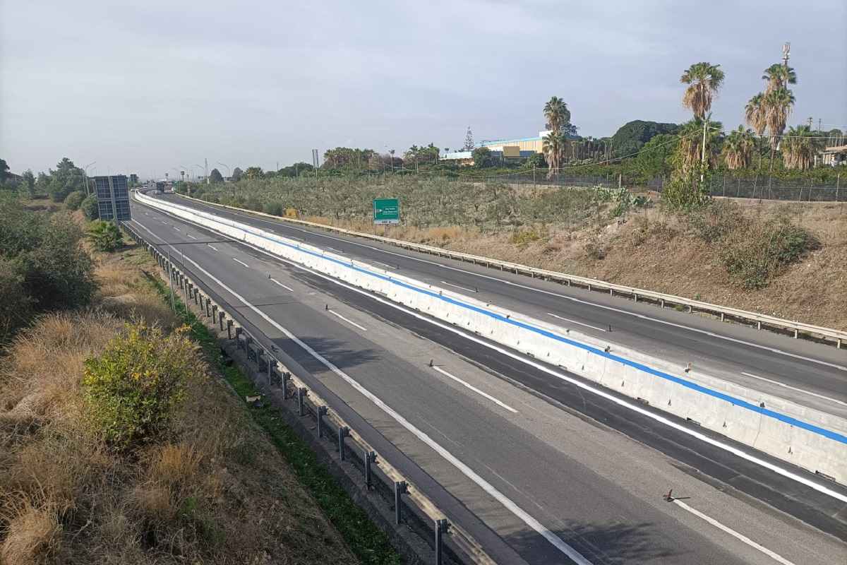 Autostrada A19, chiudono lo svincolo di Enna e il tratto Gerbini-Motta Sant’Anastasia