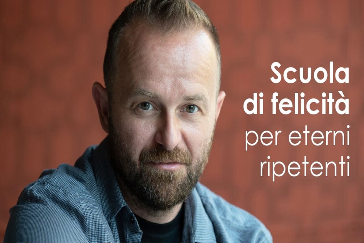 A scuola di felicità con Enrico Galiano al Gonzaga Campus: l’incontro per studenti e genitori