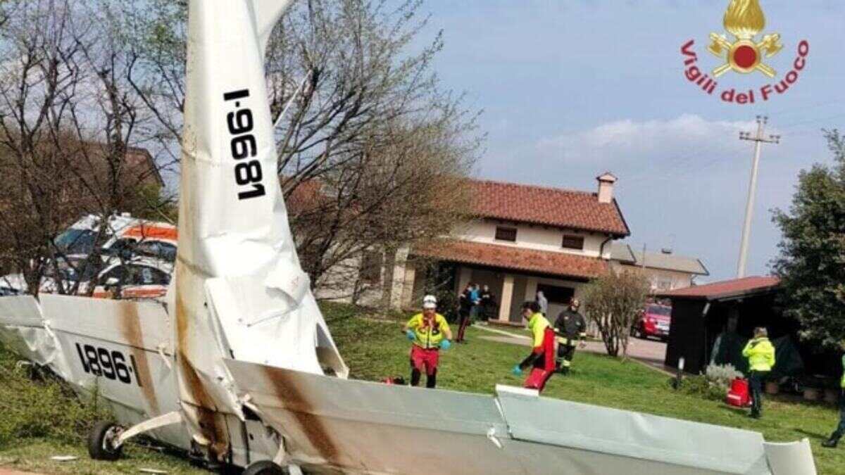 Precipita aereo ultraleggero: muore donna originaria di Letojanni e il marito