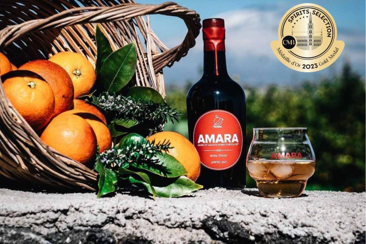 Amara, l’infusione Arancia Rossa di Sicilia IGP medaglia d’oro a Bruxelles
