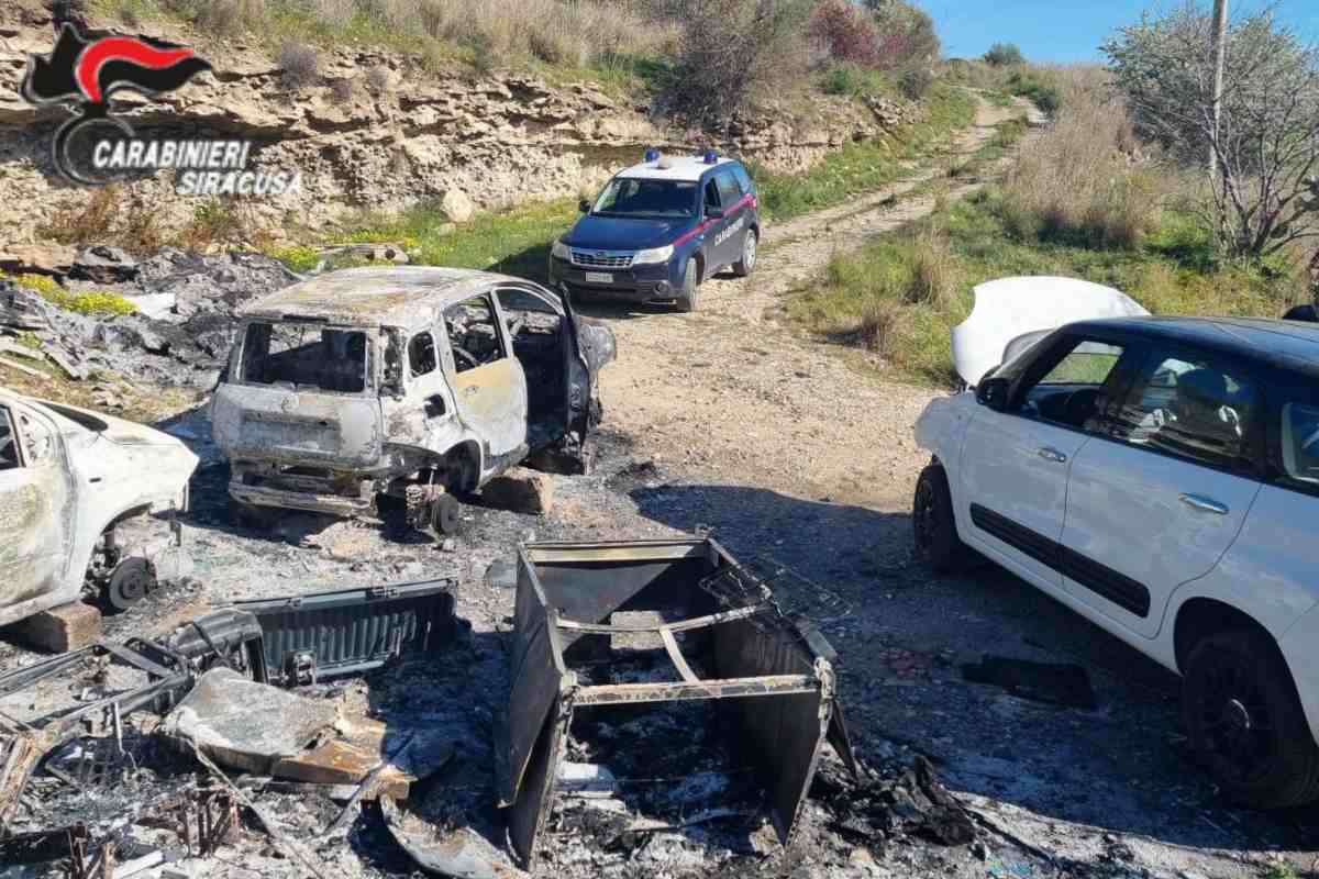 Buccheri, auto rubate e cannibalizzate: denunciato 69enne per ricettazione