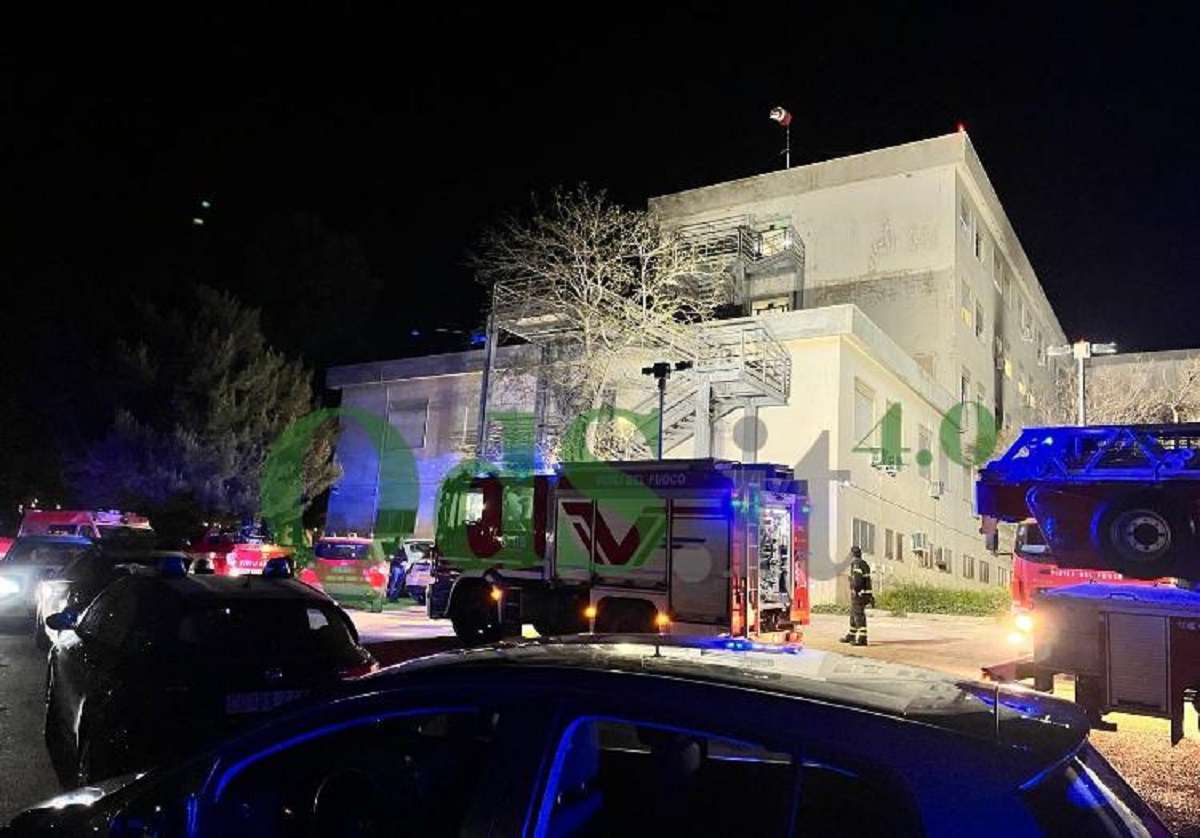 Incendio in ospedale Ribera, sopralluogo commissario Asp