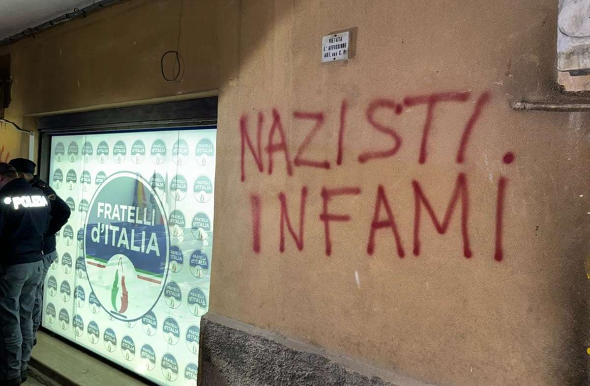 Agrigento, scritte intimidatorie su muri sede FdI. Savarino: “Atto vile, io amareggiata”