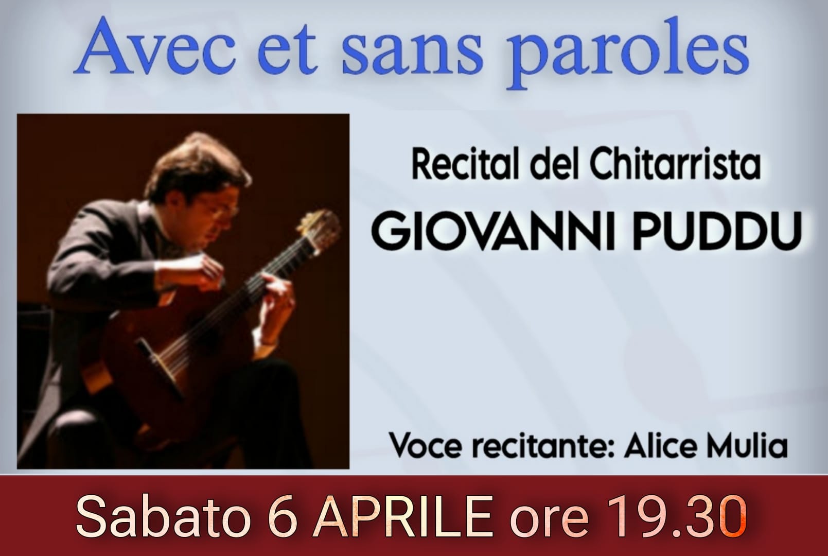 Caltanissetta, al Regina Margherita arriva il Recital del chitarrista Giovanni Puddu