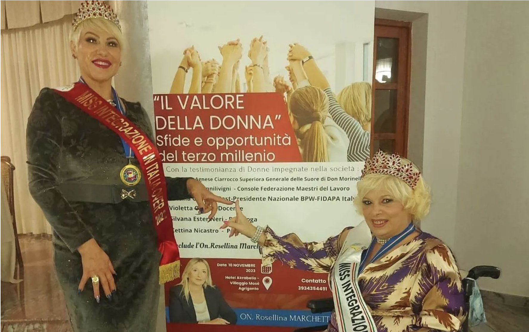 La storia di Giusy Scirè e Mary Bellomo, nominate testimonial dal CABA