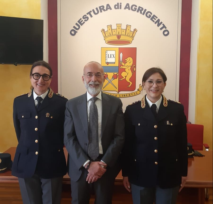 Agrigento, nuove funzionarie assegnate alla Polizia di Stato