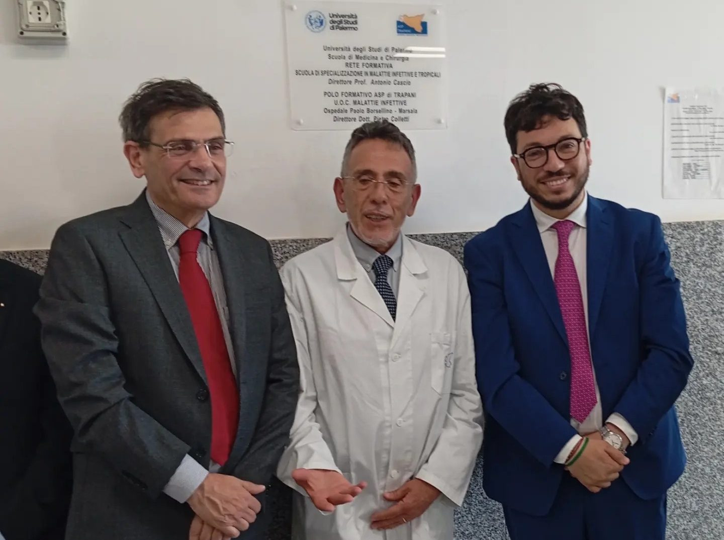 Marsala, via al Polo formativo malattie infettive