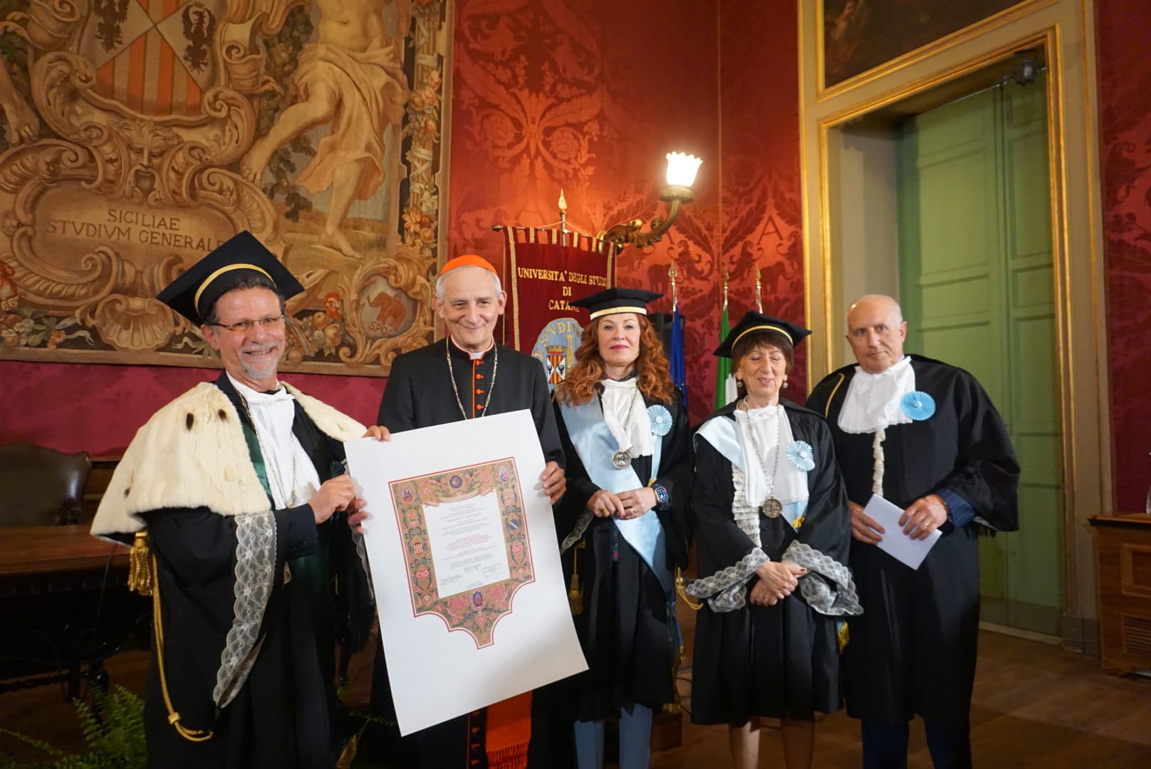 Unict, laurea al cardinale Matteo Zuppi “costruttore di ponti”