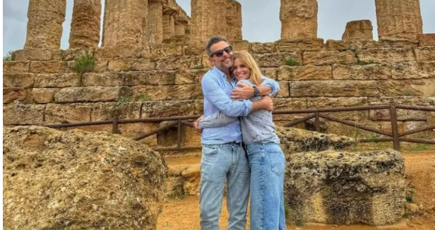 FOTO | Vacanze ad Agrigento per Daniele Bossari e Filippa Lagerback