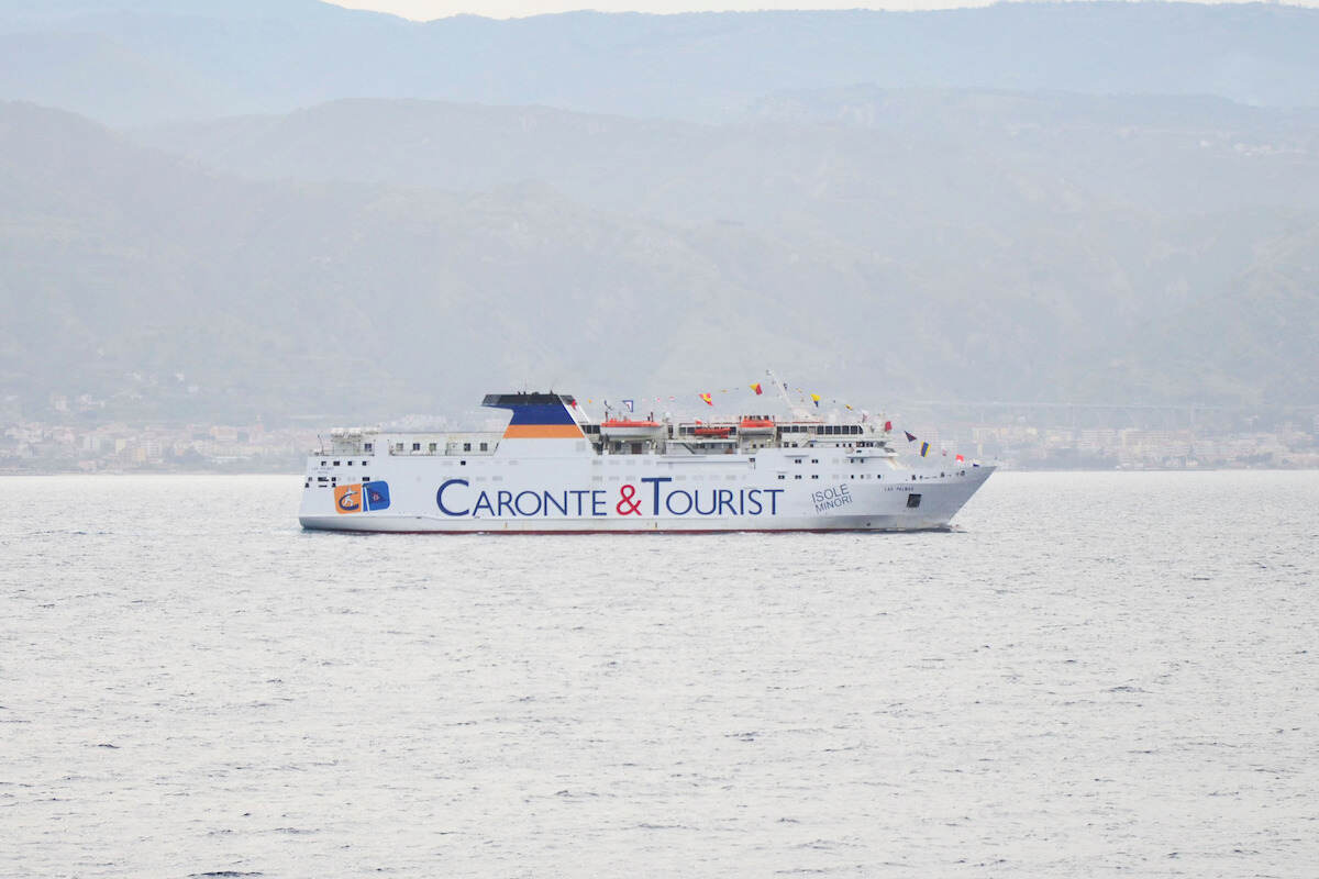 Caronte & Tourist Isole Minori, la nuova nave Las Palmas è arrivata in Sicilia