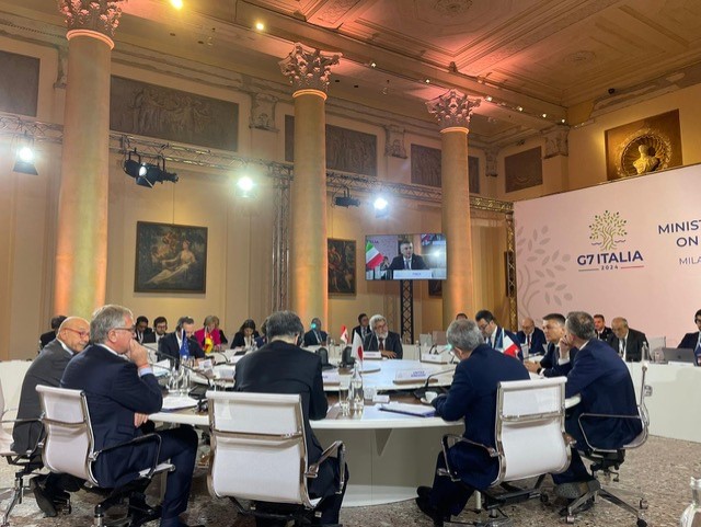 G7, il presidente ICS Grimaldi interviene su Sicurezza e Decarbonizzazione nel summit di Milano