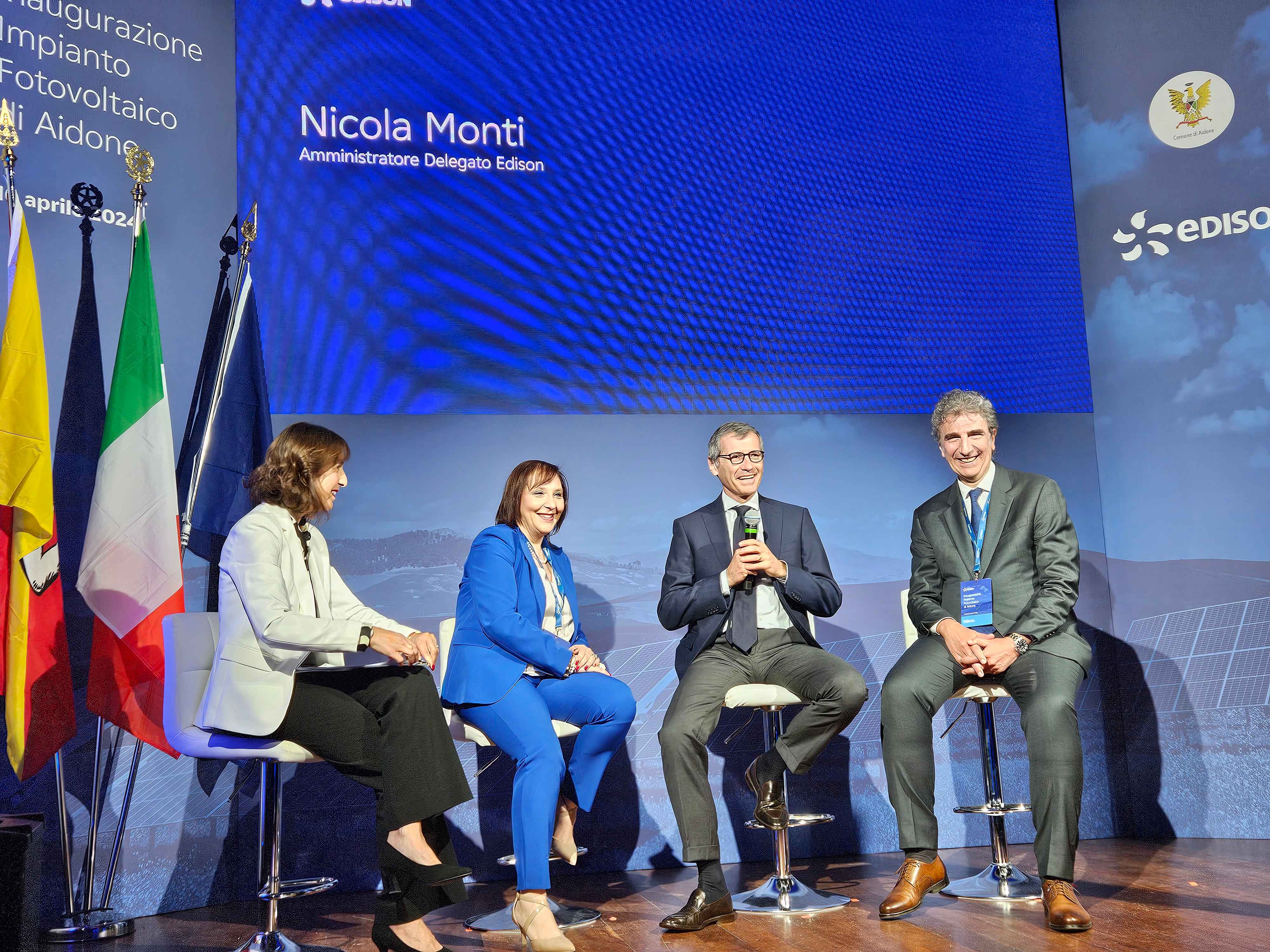 “Solecaldo”, ecco il più grande impianto fotovoltaico Edison ad Aidone