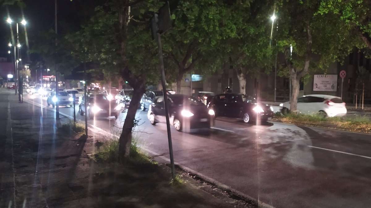 Circonvallazione Catania, scontro auto-scooter: un ferito, traffico rallentato