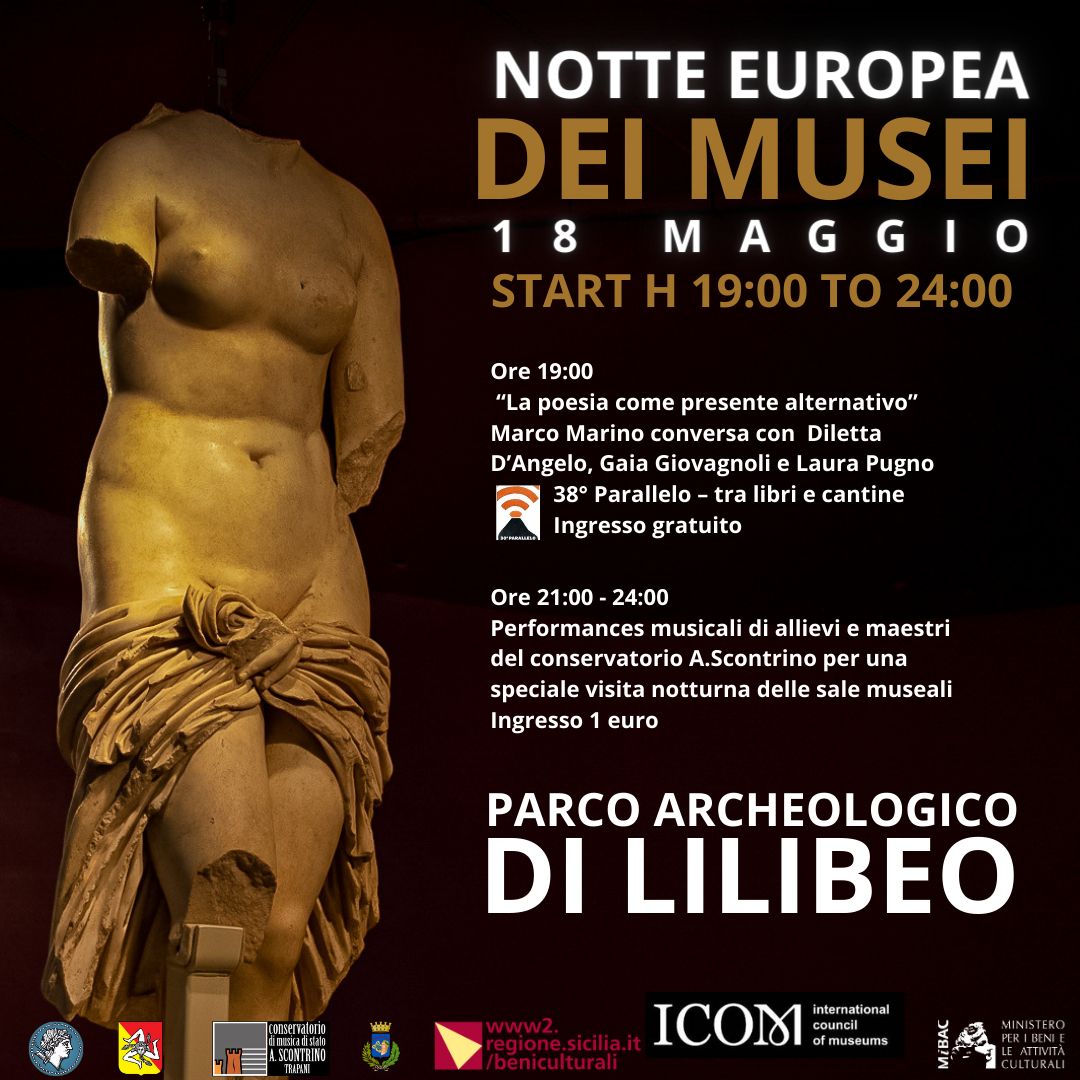 Tra arte e spettacolo, evento al parco Archeologico di Lilibeo-Marsala per “La Notte dei Musei”