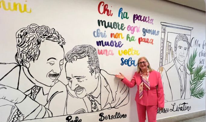 Agrigento, una scuola che si tinge di… legalità