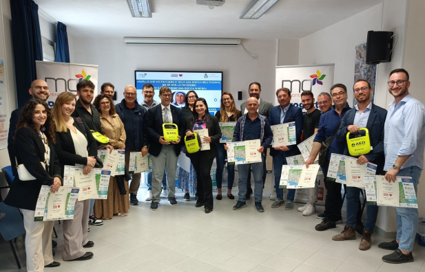 Mazara del Vallo, donati sei nuovi defibrillatori