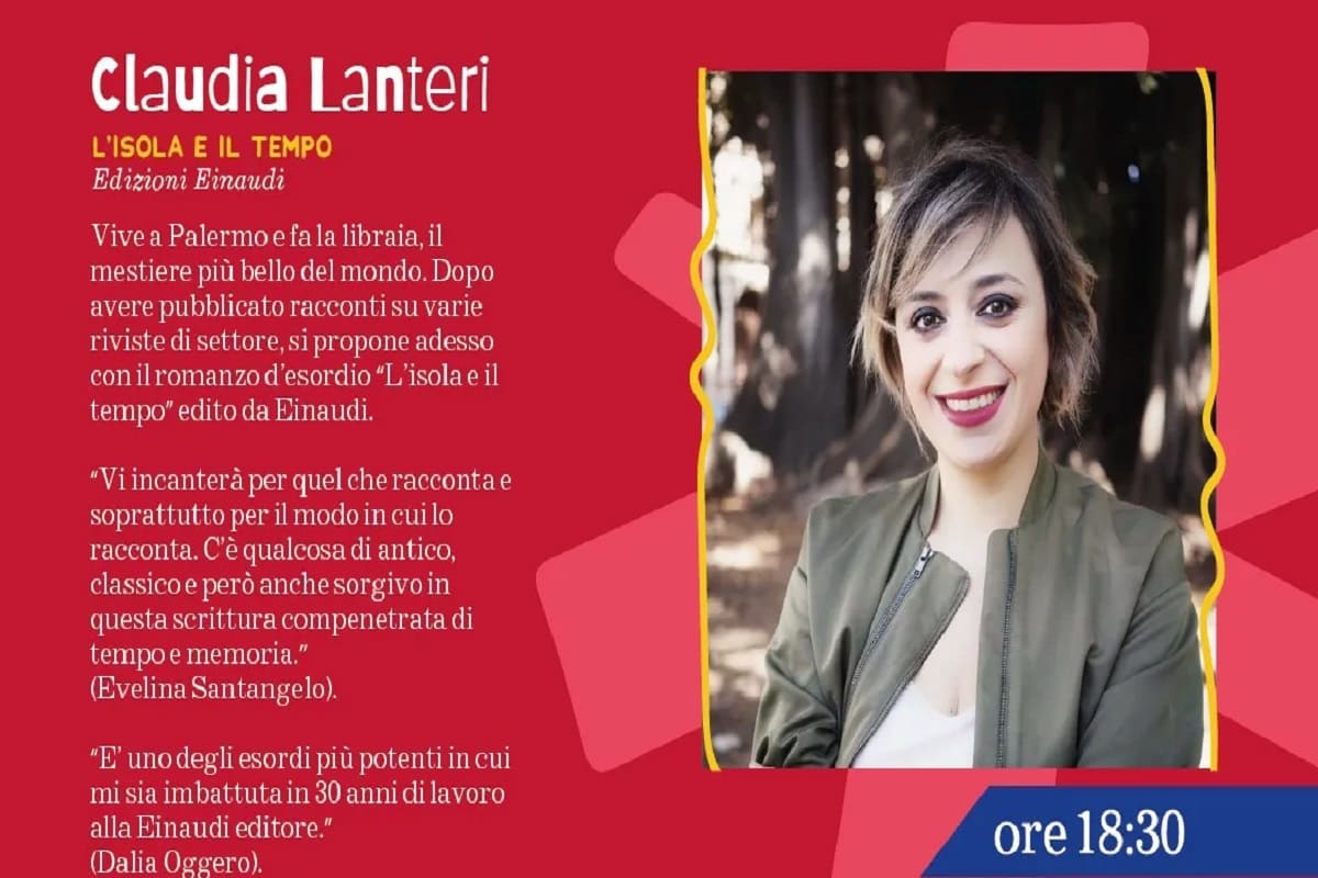 Claudia Lanteri protagonista del secondo appuntamento di “Intrecci Narrativi”: il programma