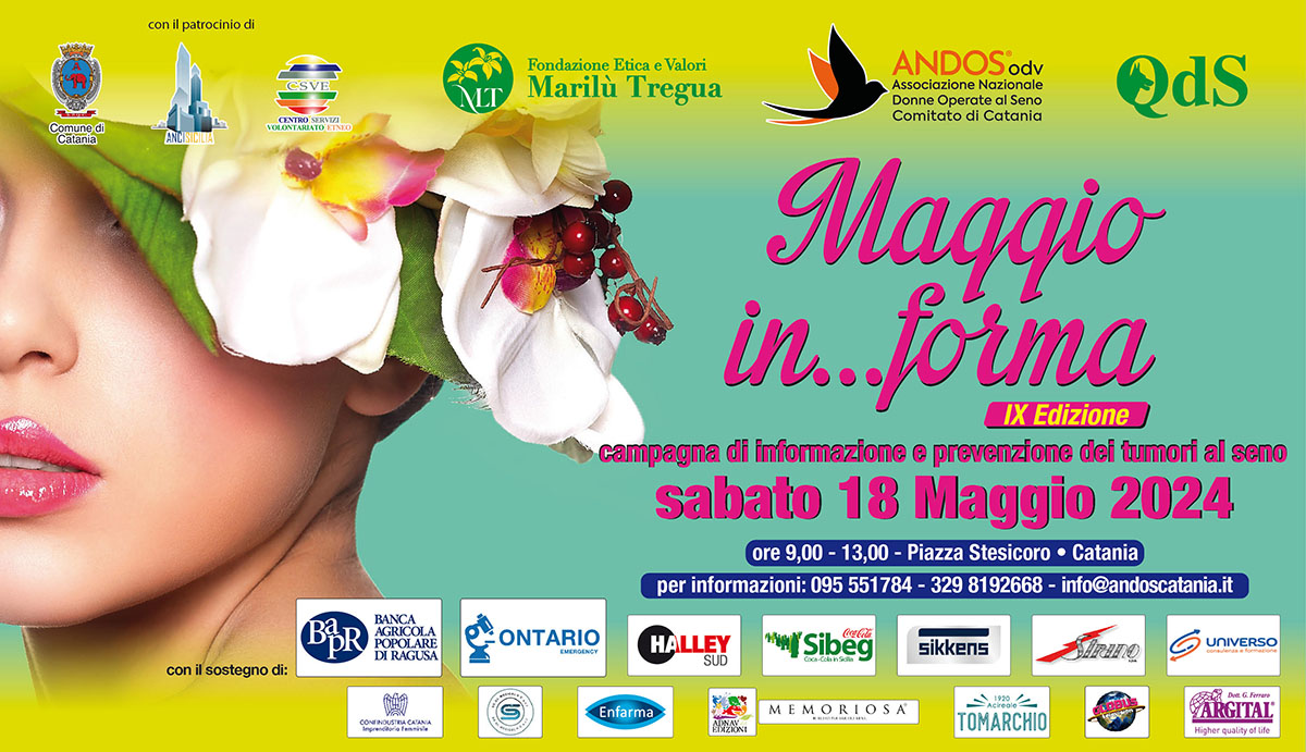 Maggio in…forma 2024, una settimana di iniziative per la prevenzione del tumore al seno