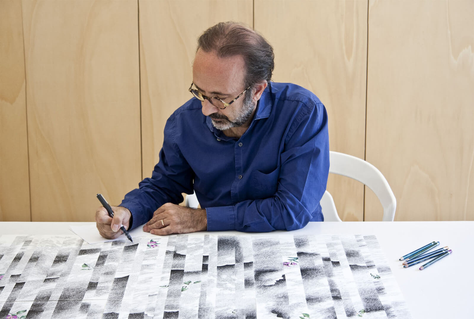 Mario Trimarchi e i suoi “Dieci tipi di nero”