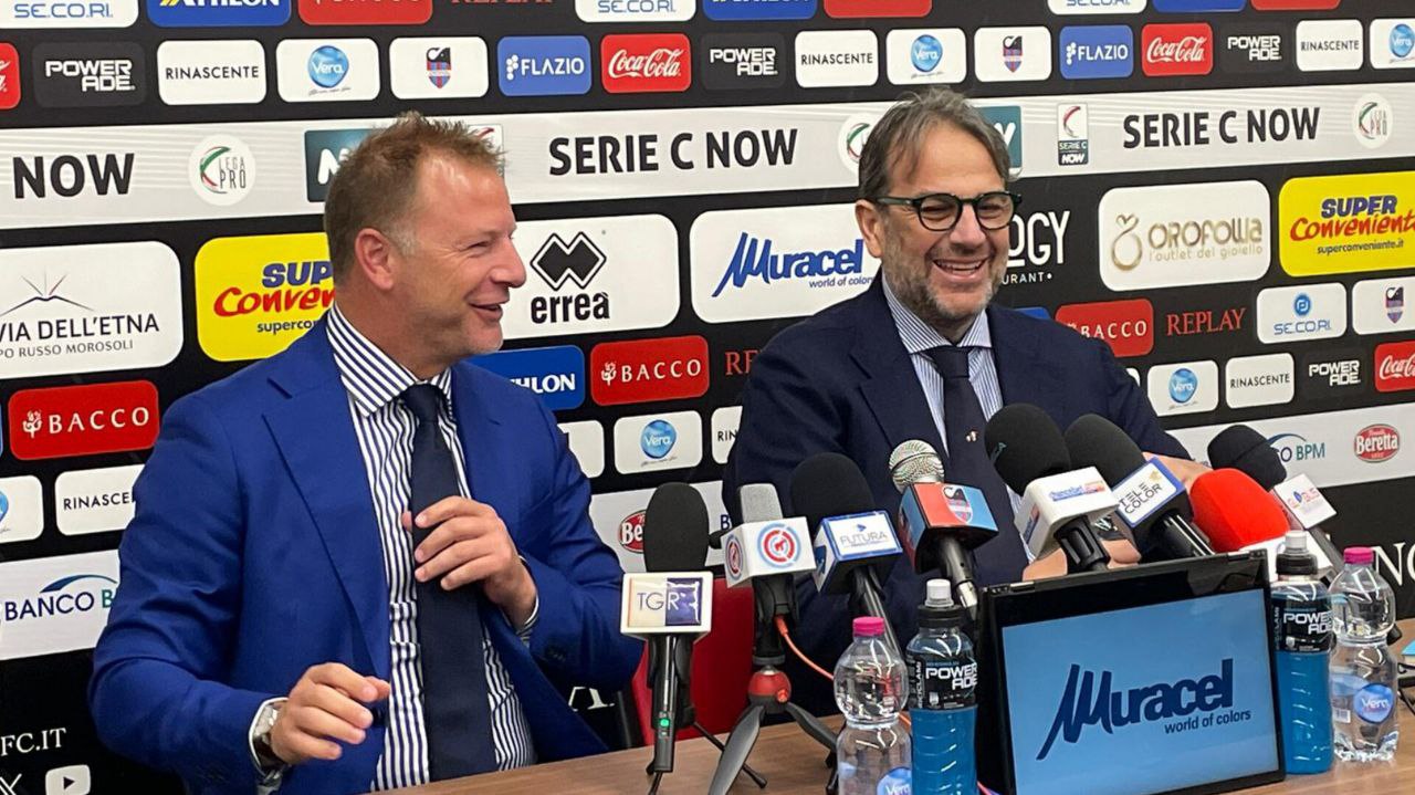 Faggiano: “Catania ha fame, come me. Abbiamo individuato l’allenatore. E su Toscano…”