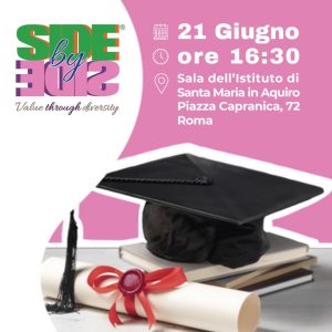 “Diamo una voce e un valore alle tesi di laurea su Diversity, Inclusion e Parità”: l’iniziativa di Side by Side “Diamo una voce e un valore alle tesi di laurea su Diversity, Inclusion e Parità”: l’iniziativa di Side by Side