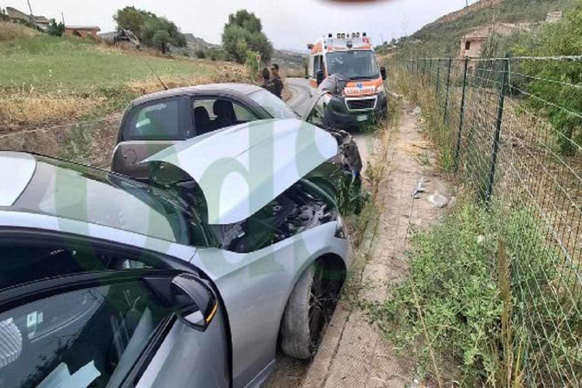 Scontro frontale vicino al Polo Universitario di Agrigento: un ferito
