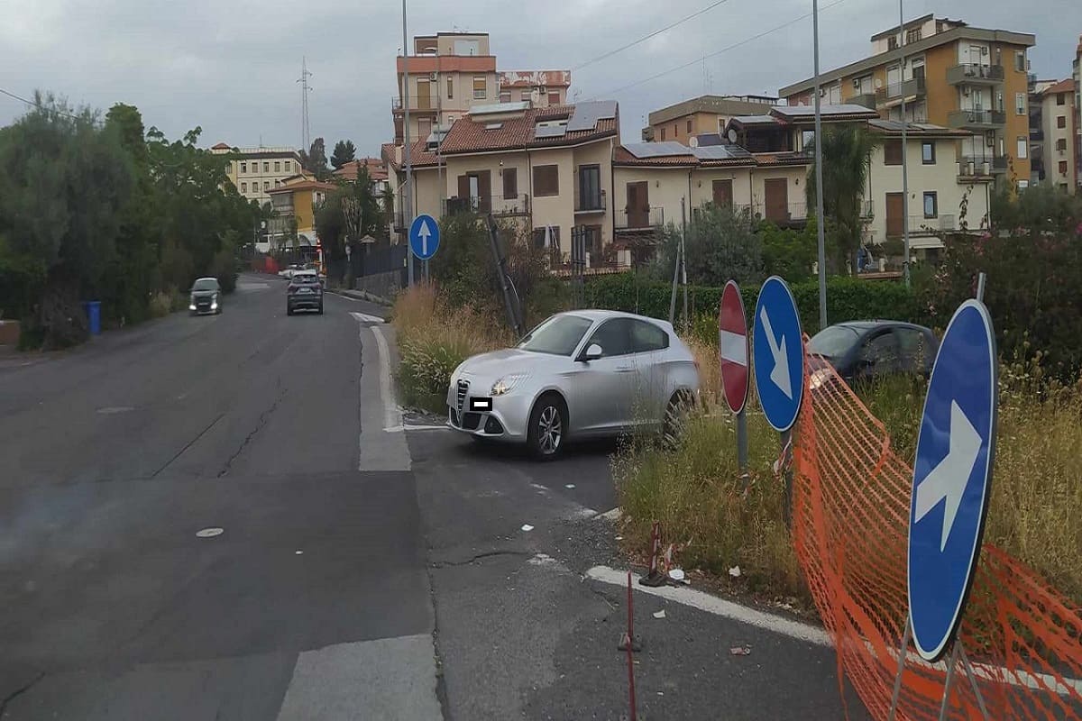 Lavori e cantieri sulla A18, svincoli di Canalicchio - QdS (1)