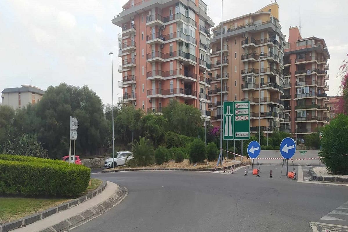 Lavori e cantieri sulla A18, svincoli di Canalicchio - QdS (1)