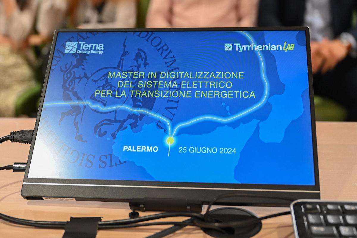 Terna e Università di Palermo: presentata la terza edizione del Master del Tyrrhenian Lab