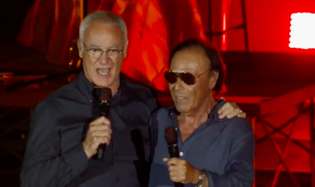VIDEO | Antonello Venditti e Claudio Ranieri cantano insieme “Grazie Roma”