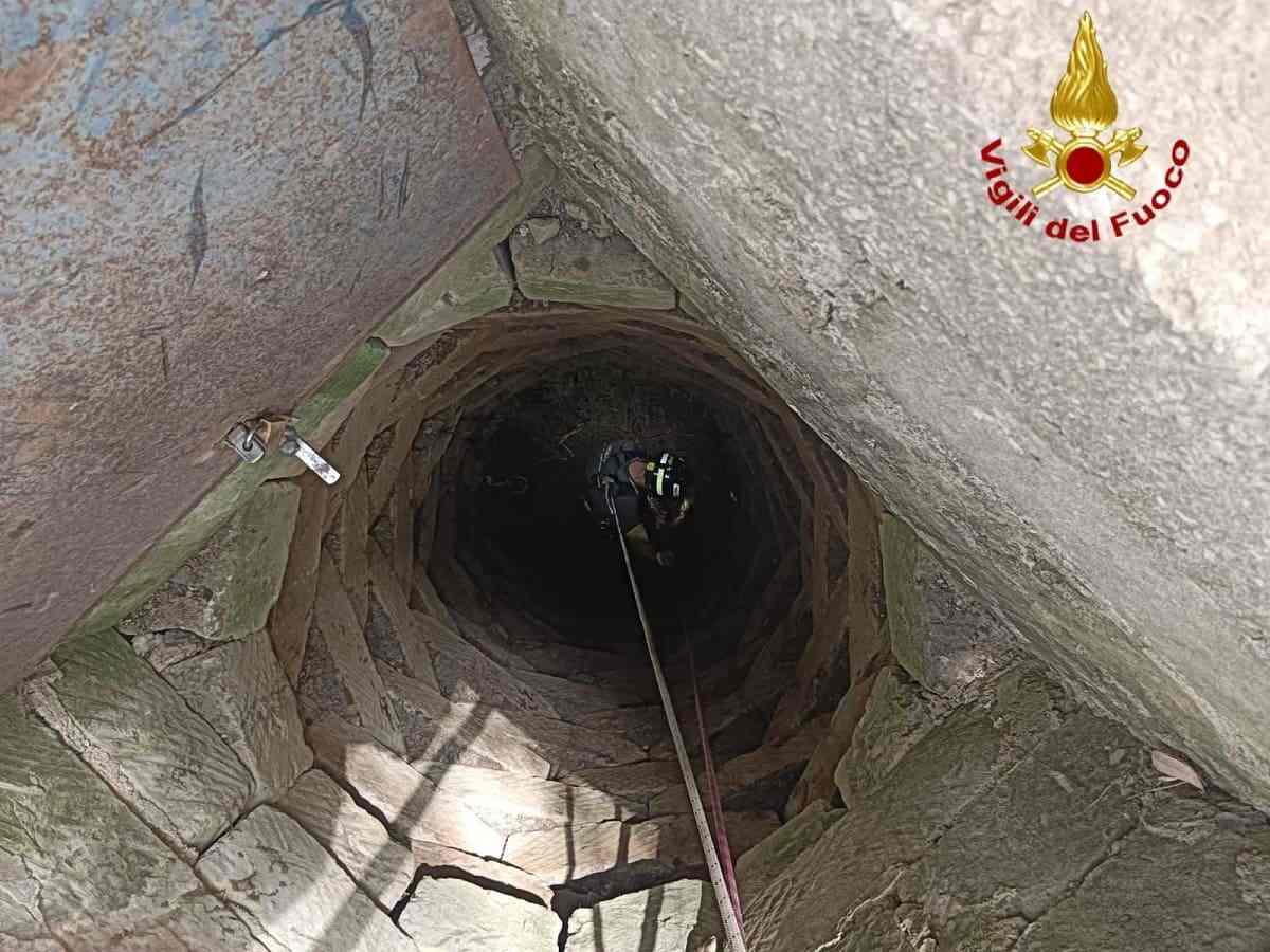 Vigili del fuoco intervengono per la tragedia del bambino caduto in un pozzo a Palazzolo Acreide