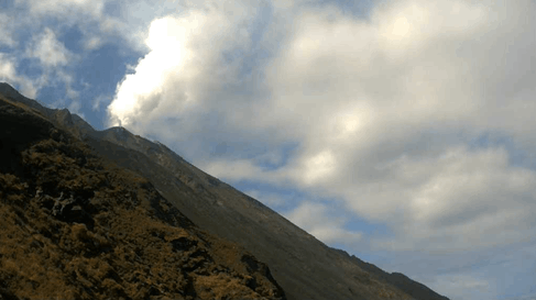 Vulcano Stromboli, Protezione Civile dirama allerta arancione