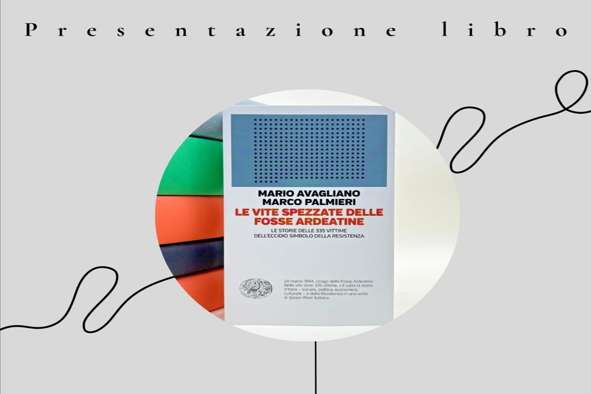 Palermo, presentazione libro di Avagliano sulle vite spezzate delle Fosse Ardeatine