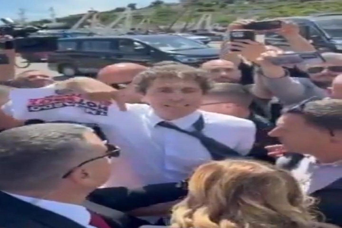 Deputato Magi strattonato dalla sicurezza albanese: l’intervento della Meloni