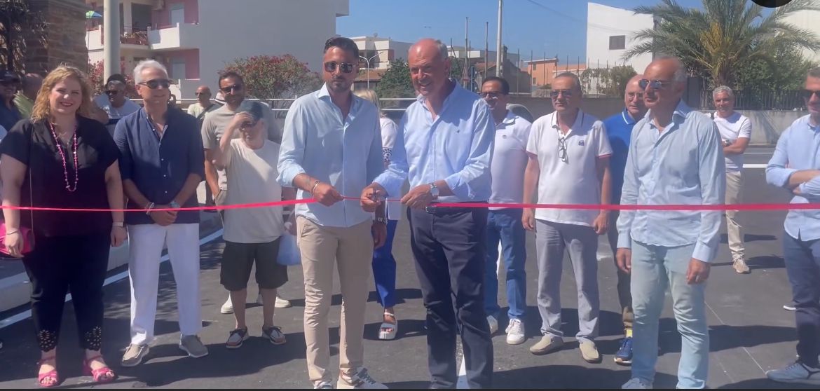 Milazzo, inaugurata la strada Ciantro-Marconi
