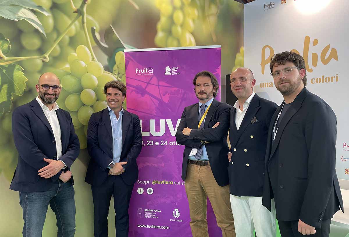 Uva da tavola, debutta a Bari la Fiera Luv: unicum in Europa nel settore viticoltura