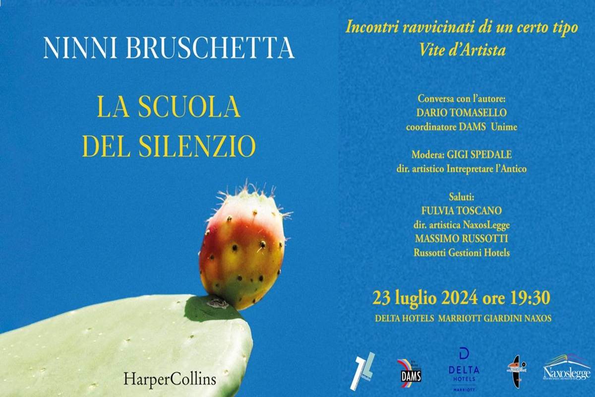 Giardini Naxos e Ninni Bruschetta con “Incontri ravvicinati di un certo tipo – Vite d’Artista”