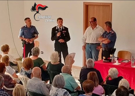 Truffe ad anziani, a San Gregorio appello dei Carabinieri