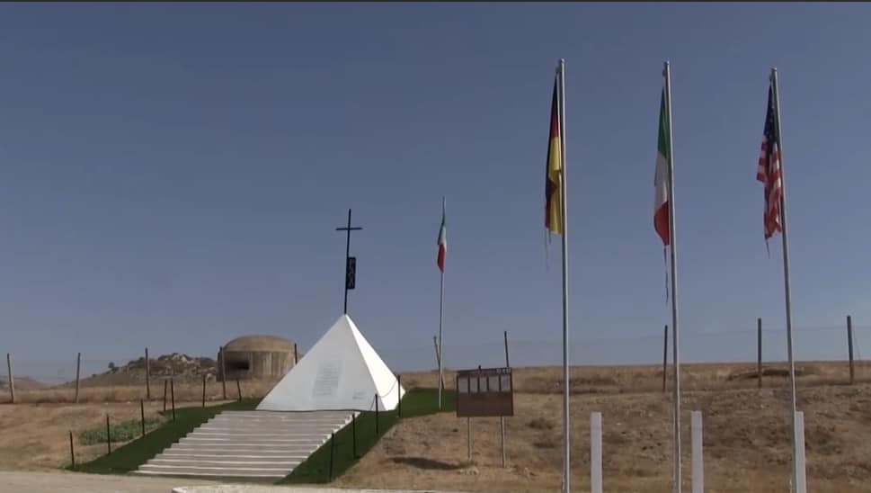 Caltanissetta, ripulito il memoriale per le vittime della guerra