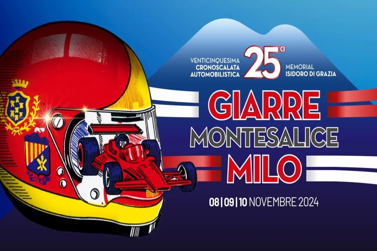 La 25ª Cronoscalata Giarre Montesalice Milo rinviata per la cenere dell’Etna: ecco quando sarà