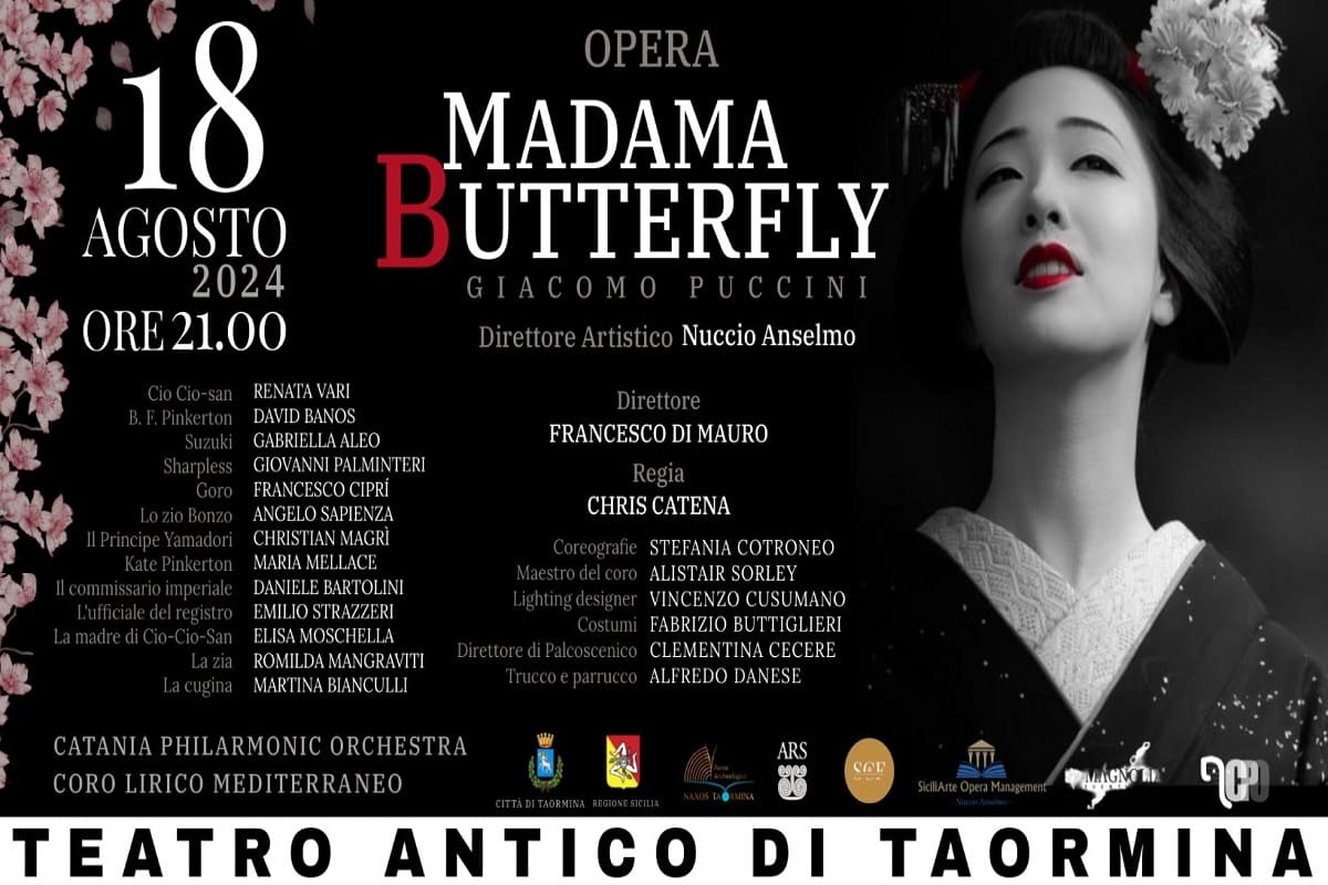 Sicilia Classica Festival 2024, a Taormina il debutto di “Madama Butterfly”: il programma