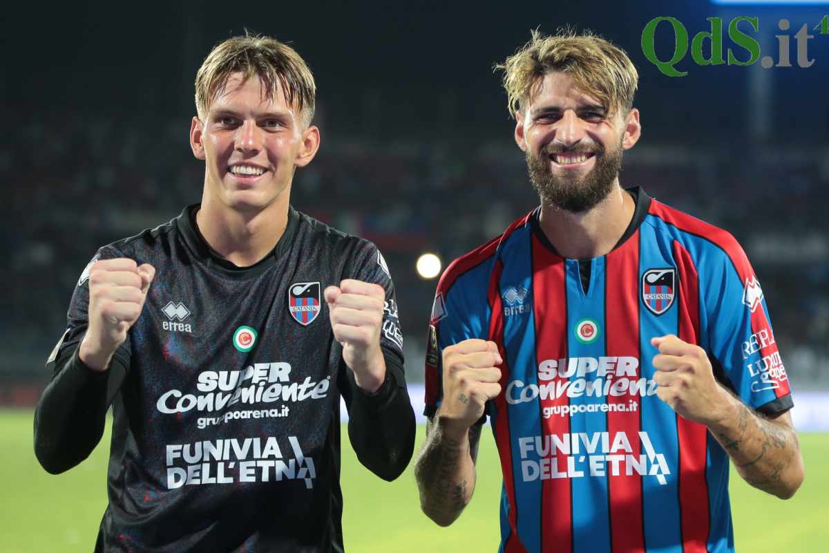 FOTO | Catania, vittoria ai rigori sul Crotone: rossazzurri avanti in Coppa Italia Serie C