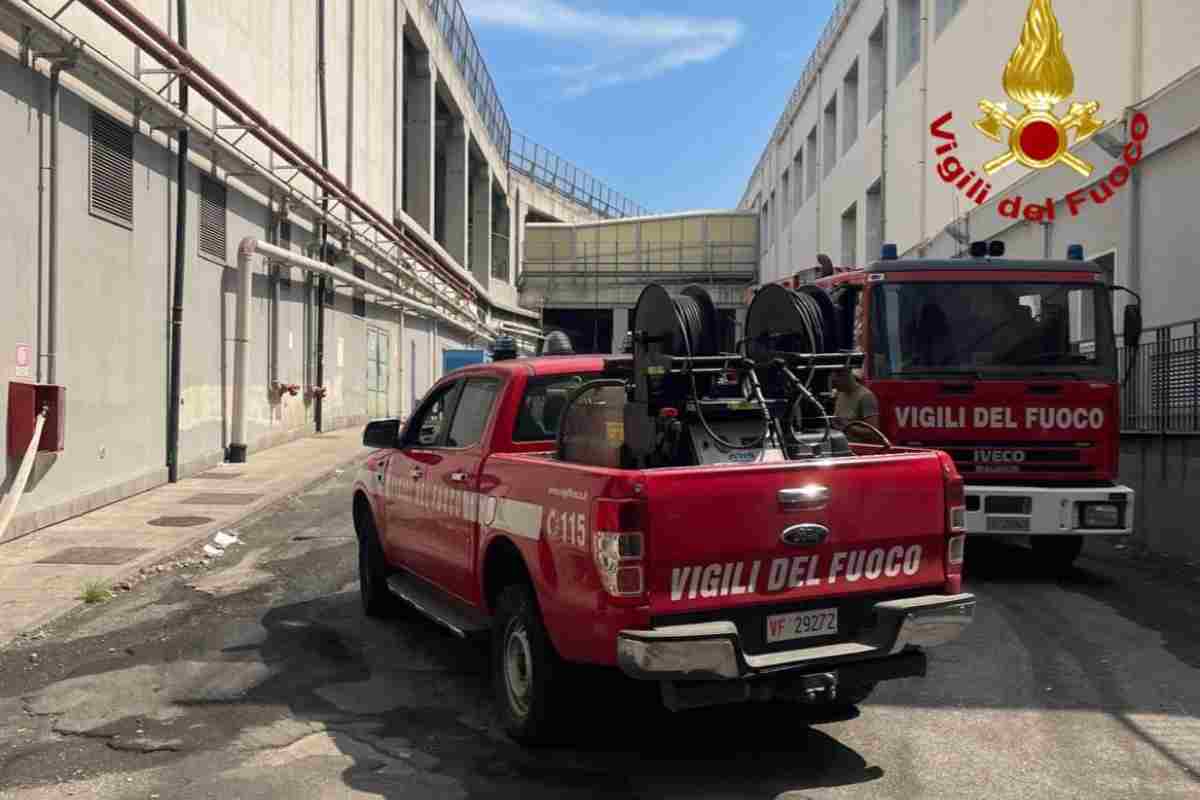 Catania, incendio all’ospedale Garibaldi: cause ancora sconosciute