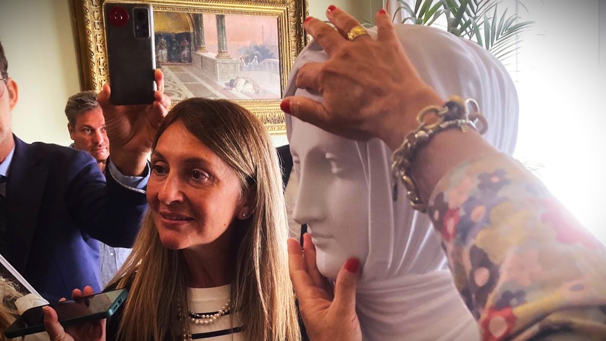 VIDEO | Uici, Canova in 3d per gli ipovedenti: la “bellezza dell’inclusione” a Palazzo di Palermo