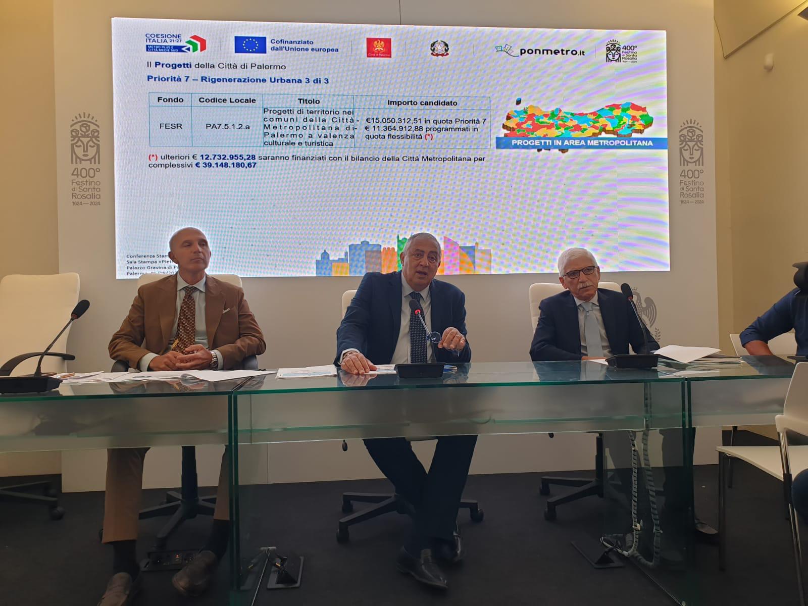 Palermo si rigenera con un autunno da 300 milioni di euro