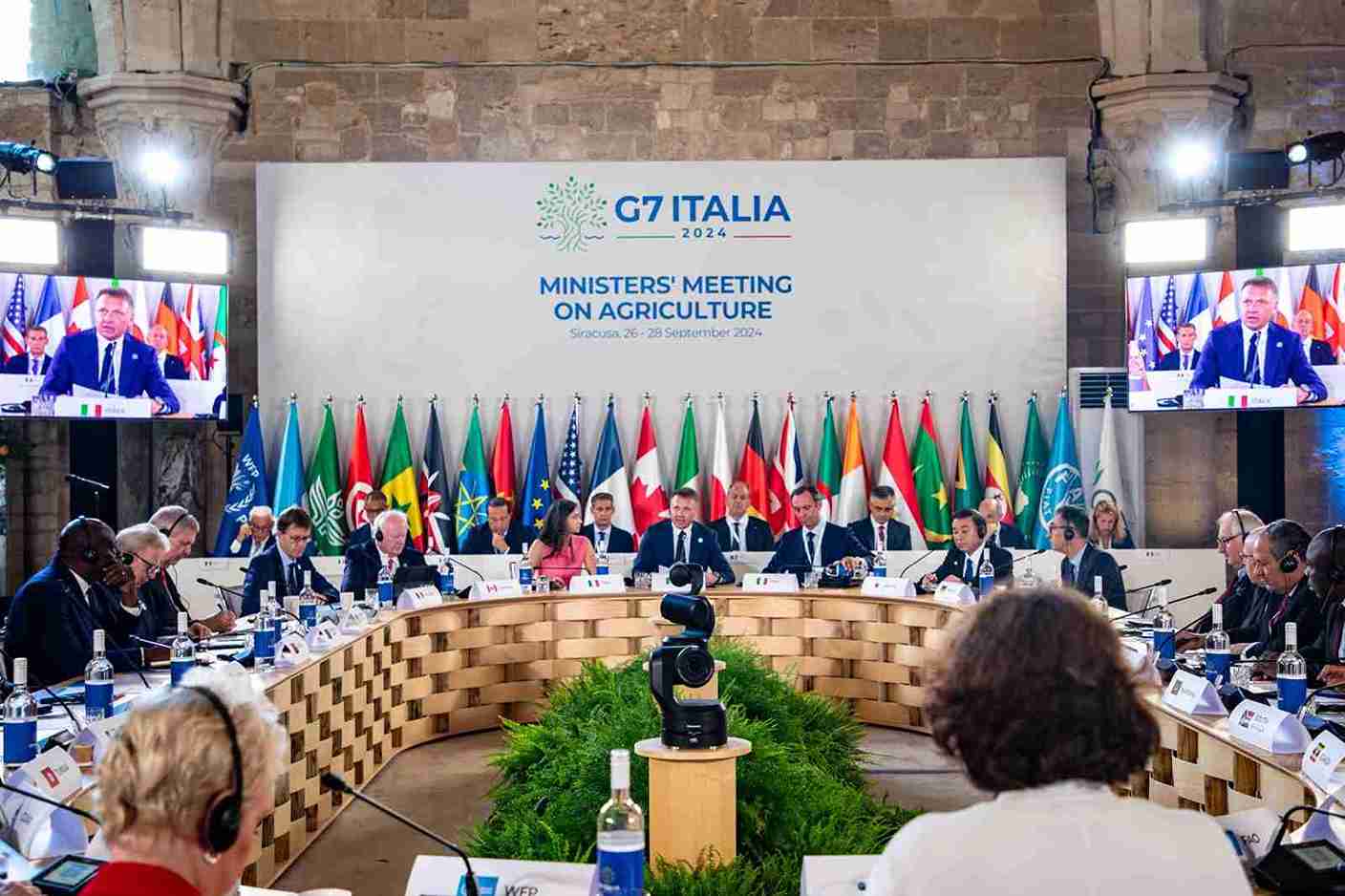 G7 Agricoltura, chiusa la prima plenaria: proteste a Siracusa